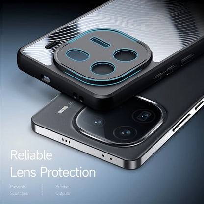 DUX DUCIS Aimo Series For vivo iQOO 12 5G Mobile Phone Case PC+TPU Cover (REACH Certification)