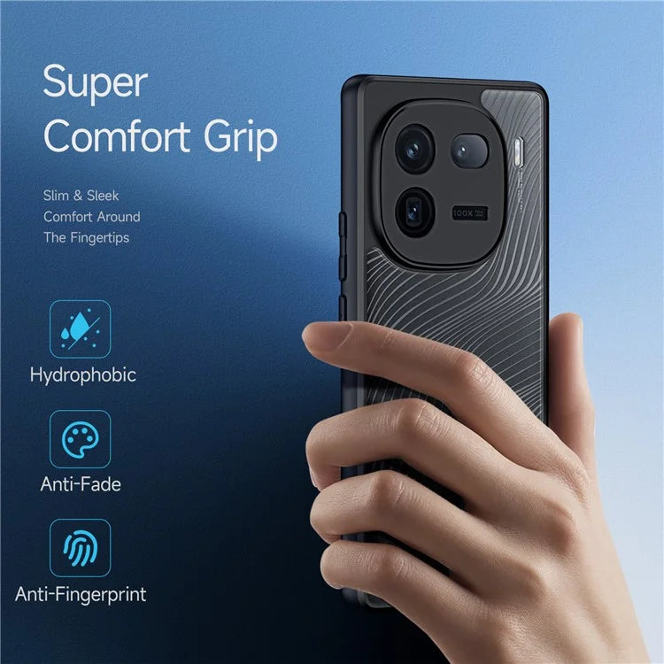 DUX DUCIS Aimo Series Phone Case for vivo iQOO 12 Pro 5G PC+TPU Cover (REACH Certification)