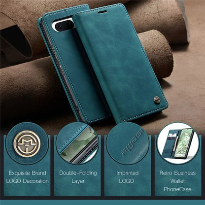 CASEME 013 Series For Google Pixel 8a Magnetic Case Anti-scratch PU Leather Phone Wallet Cover
