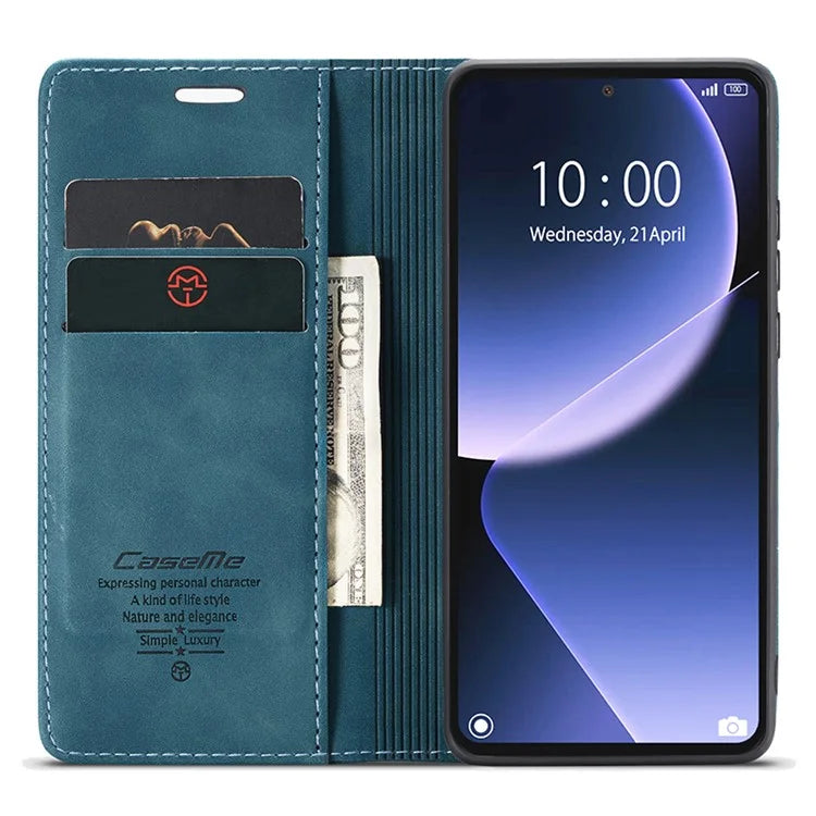 CASEME 013 Series For Xiaomi 13T / 13T Pro / Redmi K60 Ultra Case Leather Shockproof Stand Phone Cover