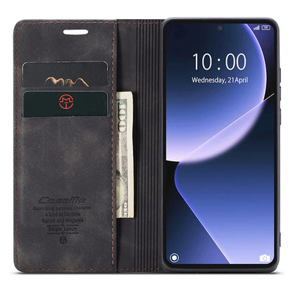 CASEME 013 Series For Xiaomi 13T / 13T Pro / Redmi K60 Ultra Case Leather Shockproof Stand Phone Cover
