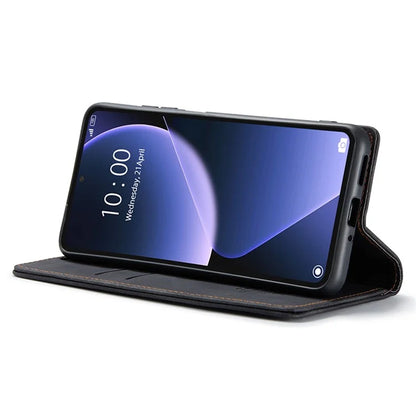 CASEME 013 Series For Xiaomi 13T / 13T Pro / Redmi K60 Ultra Case Leather Shockproof Stand Phone Cover