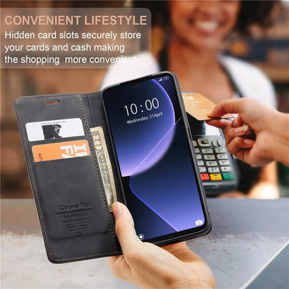 CASEME 013 Series For Xiaomi 13T / 13T Pro / Redmi K60 Ultra Case Leather Shockproof Stand Phone Cover