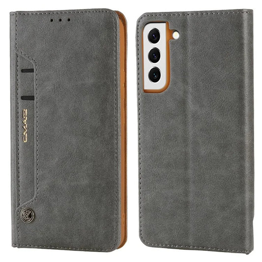 CMAI2 For Samsung Galaxy S23 Case PU Leather Card Holder Phone Wallet Cover