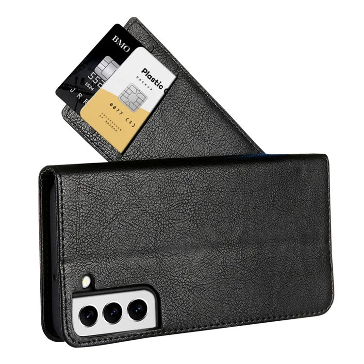 CMAI2 For Samsung Galaxy S23+ Cover PU Leather+TPU Protective Case with Card Holder