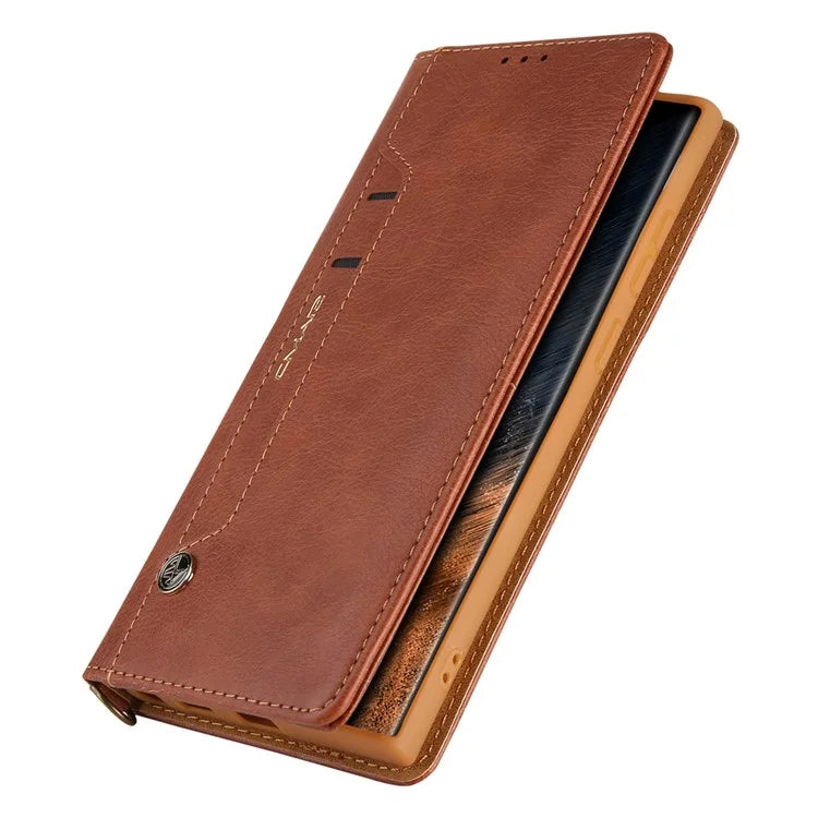 CMAI2 For Samsung Galaxy S24 Ultra Case Anti-drop Leather Stand Wallet Mobile Phone Cover