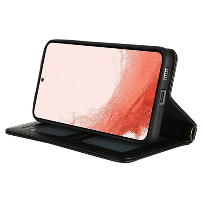CMAI2 For Samsung Galaxy S22 5G Case Leather Card Slots Mobile Phone Stand Cover