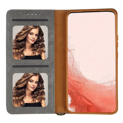 CMAI2 For Samsung Galaxy S22 5G Case Leather Card Slots Mobile Phone Stand Cover