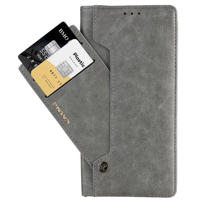 CMAI2 For Samsung Galaxy S22+ 5G Cell Phone Case PU Leather+TPU Stand Wallet Shell