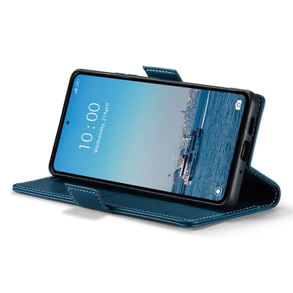 CASEME 023 Series For Xiaomi Redmi 12 4G / 12 5G (Global) / Redmi Note 12R 5G / Poco M6 Pro 5G Case Glossy Litchi Texture Cover