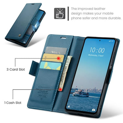 CASEME 023 Series For Xiaomi Redmi 12 4G / 12 5G (Global) / Redmi Note 12R 5G / Poco M6 Pro 5G Case Glossy Litchi Texture Cover