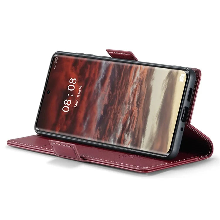 CASEME 023 Series For Realme 11 Pro 5G / 11 Pro+ 5G Case Litchi Texture Card Slots Phone Cover