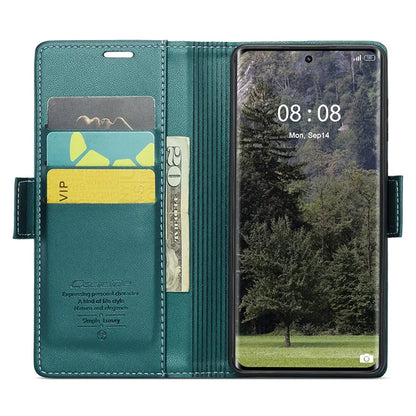 CASEME 023 Series For Realme 11 Pro 5G / 11 Pro+ 5G Case Litchi Texture Card Slots Phone Cover