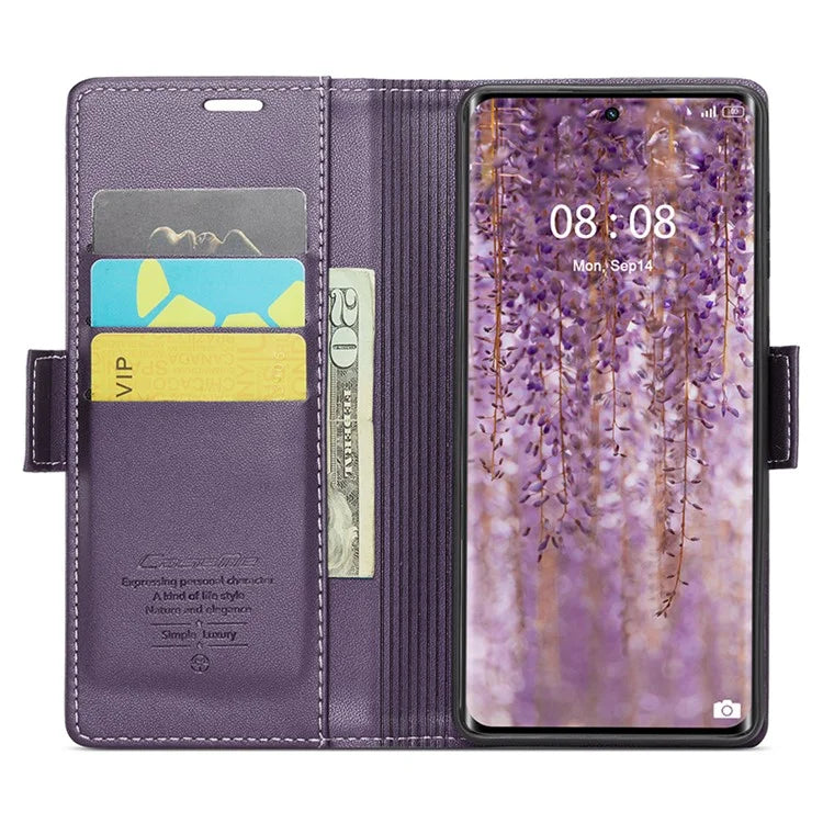 CASEME 023 Series For Realme 11 Pro 5G / 11 Pro+ 5G Case Litchi Texture Card Slots Phone Cover