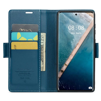 CASEME 023 Series For Realme 11 Pro 5G / 11 Pro+ 5G Case Litchi Texture Card Slots Phone Cover