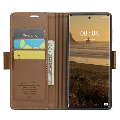 CASEME 023 Series For Realme 11 Pro 5G / 11 Pro+ 5G Case Litchi Texture Card Slots Phone Cover