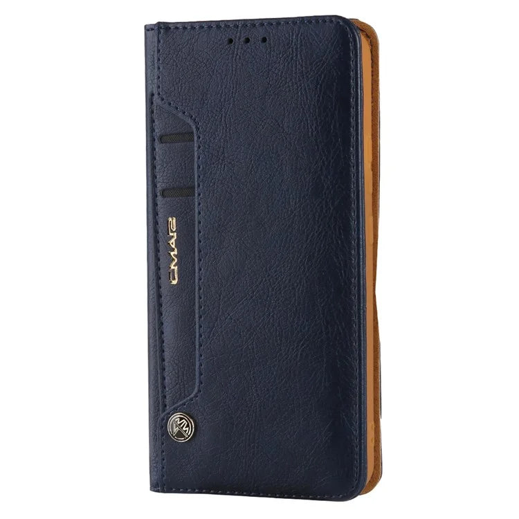 CMAI2 For Samsung Galaxy S22 Ultra 5G Case Drop-proof PU Leather Stand Phone Protector