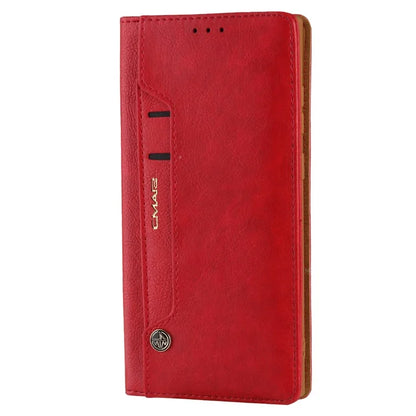 CMAI2 For Samsung Galaxy S22 Ultra 5G Case Drop-proof PU Leather Stand Phone Protector