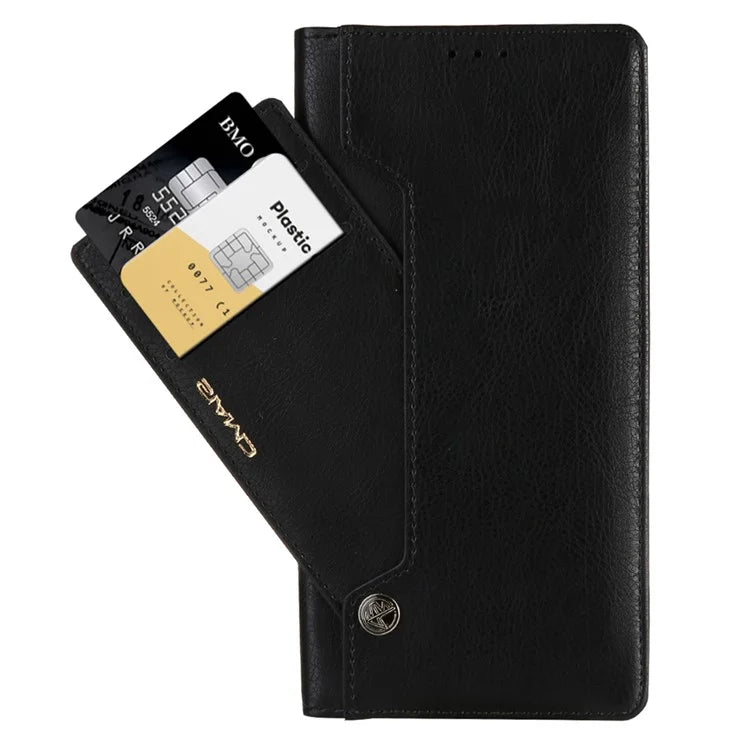 CMAI2 For Samsung Galaxy S23 Ultra Case PU Leather+TPU Anti-scratch Phone Shell