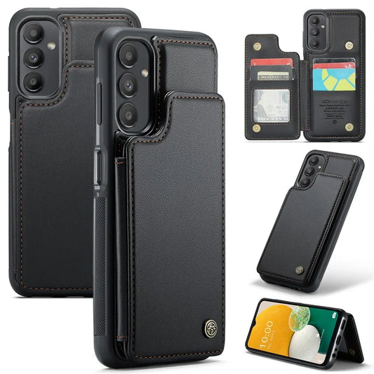 CASEME C22 Series for Samsung Galaxy A13 5G Case Kickstand Phone Cover 5 Card Slots