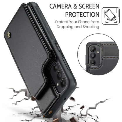 CASEME C22 Series for Samsung Galaxy A13 5G Case Kickstand Phone Cover 5 Card Slots