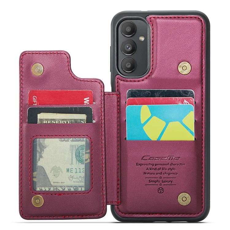 CASEME C22 Series for Samsung Galaxy A13 5G Case Kickstand Phone Cover 5 Card Slots