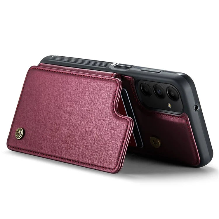 CASEME C22 Series for Samsung Galaxy A13 5G Case Kickstand Phone Cover 5 Card Slots