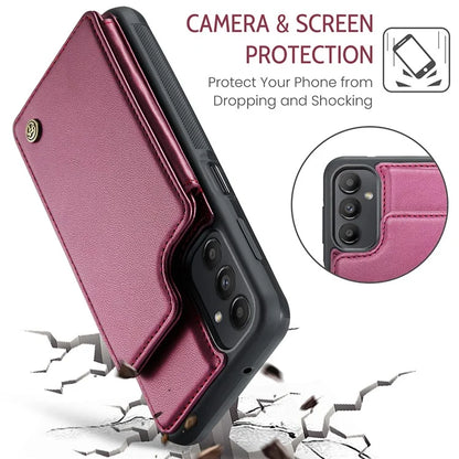 CASEME C22 Series for Samsung Galaxy A13 5G Case Kickstand Phone Cover 5 Card Slots