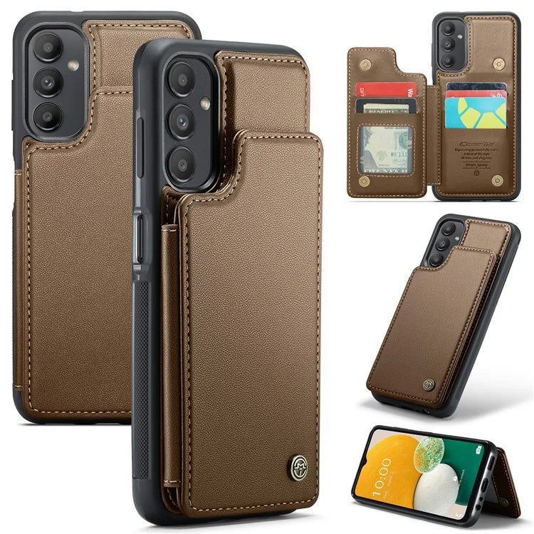 CASEME C22 Series for Samsung Galaxy A13 5G Case Kickstand Phone Cover 5 Card Slots