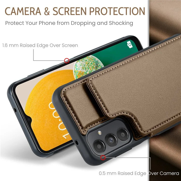 CASEME C22 Series for Samsung Galaxy A13 5G Case Kickstand Phone Cover 5 Card Slots