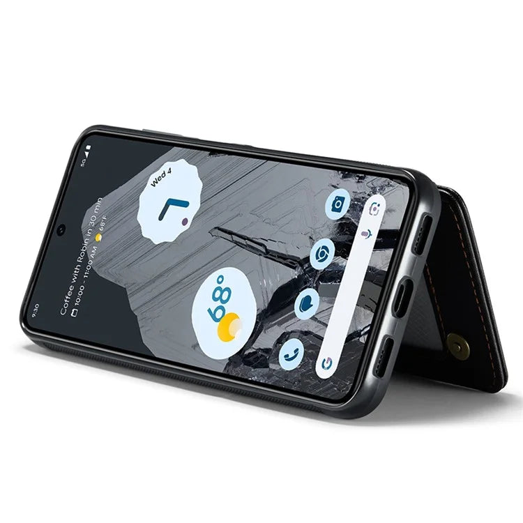 CASEME C22 Series for Google Pixel 8 Pro Case Glossy RFID Blocking Phone Cover with 4 Card Slots
