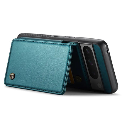 CASEME C22 Series for Google Pixel 8 Pro Case Glossy RFID Blocking Phone Cover with 4 Card Slots