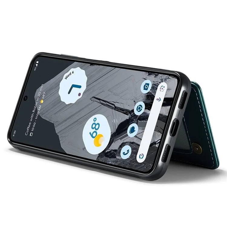 CASEME C22 Series for Google Pixel 8 Pro Case Glossy RFID Blocking Phone Cover with 4 Card Slots