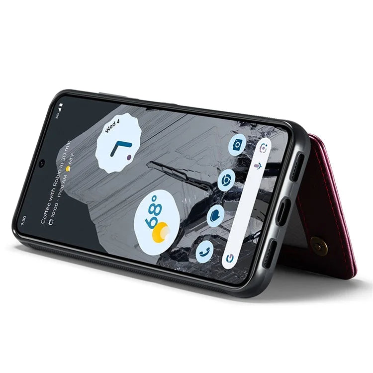 CASEME C22 Series for Google Pixel 8 Pro Case Glossy RFID Blocking Phone Cover with 4 Card Slots
