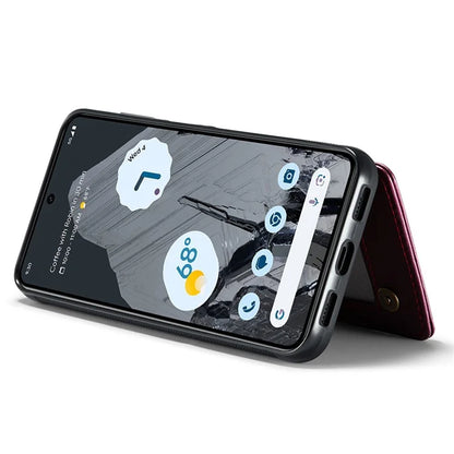 CASEME C22 Series for Google Pixel 8 Pro Case Glossy RFID Blocking Phone Cover with 4 Card Slots