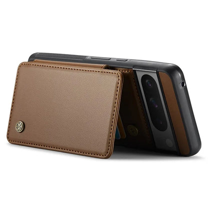 CASEME C22 Series for Google Pixel 8 Pro Case Glossy RFID Blocking Phone Cover with 4 Card Slots