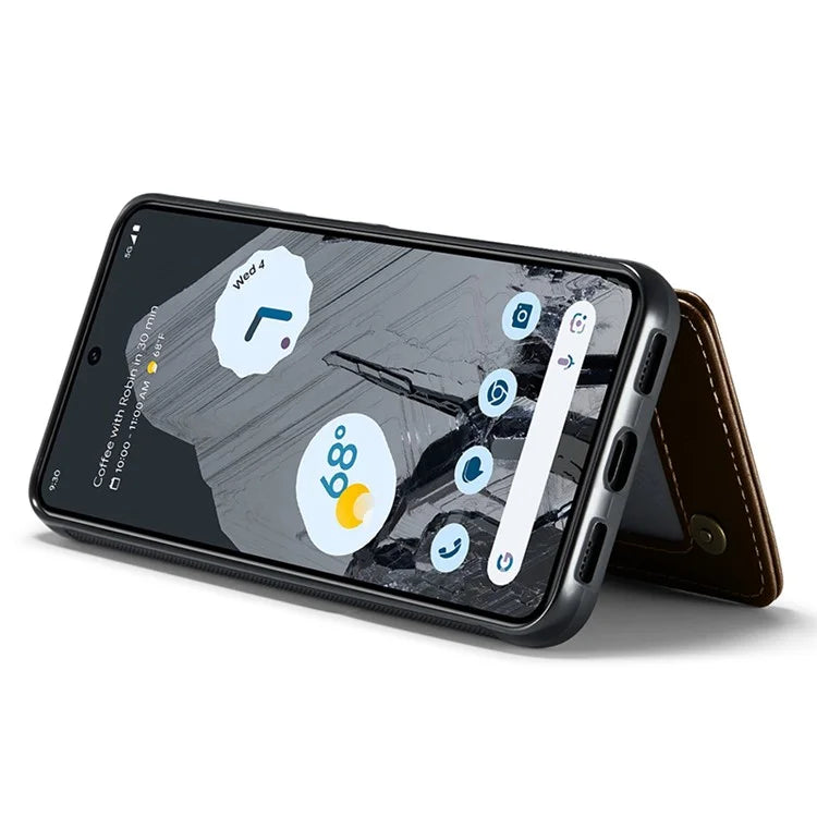 CASEME C22 Series for Google Pixel 8 Pro Case Glossy RFID Blocking Phone Cover with 4 Card Slots