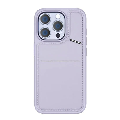 DUX DUCIS Rafi II Series for iPhone 15 Pro Magnetic Case Integrated Kickstand Card Slot Phone Cover