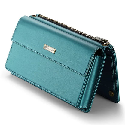 CASEME Me20 Leather Crossbody Bag for 4.0-7.6'' Phone Wallet Phone Purse Shoulder Bag with 7 Card Holders