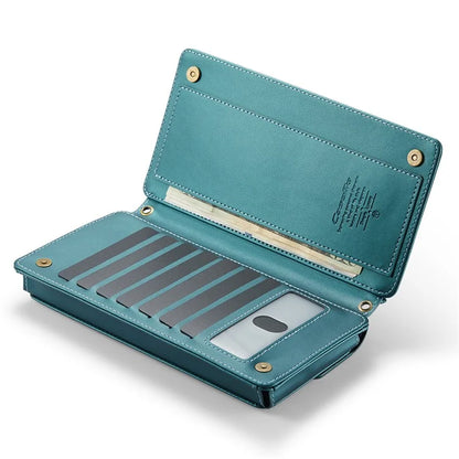 CASEME Me20 Leather Crossbody Bag for 4.0-7.6'' Phone Wallet Phone Purse Shoulder Bag with 7 Card Holders