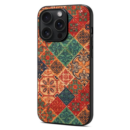 For iPhone 15 Pro Case Seasonal Blossoms Theme Phone Cover