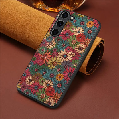 For Samsung Galaxy S24+ Phone Case Four Seasons Floral Elegance