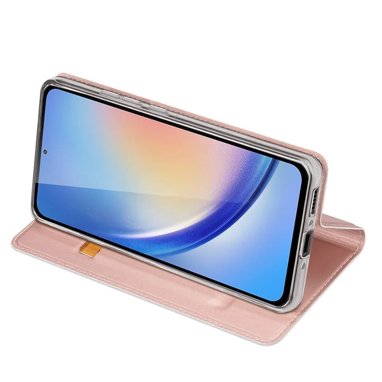DUX DUCIS Skin Pro Series For Samsung Galaxy A35 5G Case Card Slot Leather Phone Shell