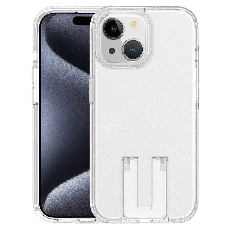 For iPhone 15 Plus Case TPU+PC Protective Shell