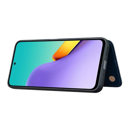 For Xiaomi Redmi 12 4G / 12 5G (Global) Case Kickstand PU+TPU Cell Phone Cover with Card Holder
