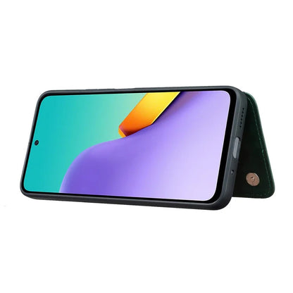 For Xiaomi Redmi 12 4G / 12 5G (Global) Case Kickstand PU+TPU Cell Phone Cover with Card Holder