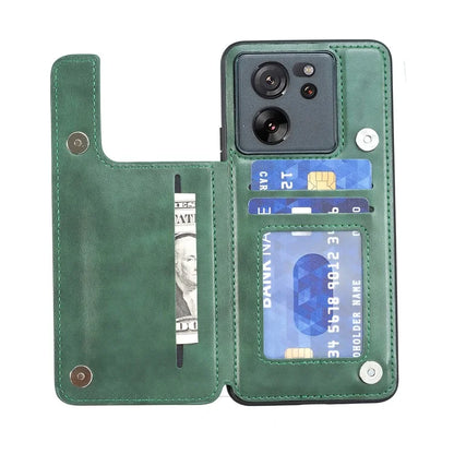For Xiaomi 13T / 13T Pro / Redmi K60 Ultra Case Retro Kickstand PU Leather+TPU Phone Cover