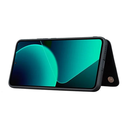 For Xiaomi 13T / 13T Pro / Redmi K60 Ultra Case Retro Kickstand PU Leather+TPU Phone Cover