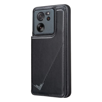 For Xiaomi 13T / 13T Pro / Redmi K60 Ultra Case Retro Kickstand PU Leather+TPU Phone Cover