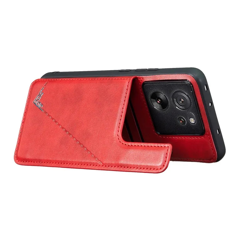 For Xiaomi 13T / 13T Pro / Redmi K60 Ultra Case Retro Kickstand PU Leather+TPU Phone Cover